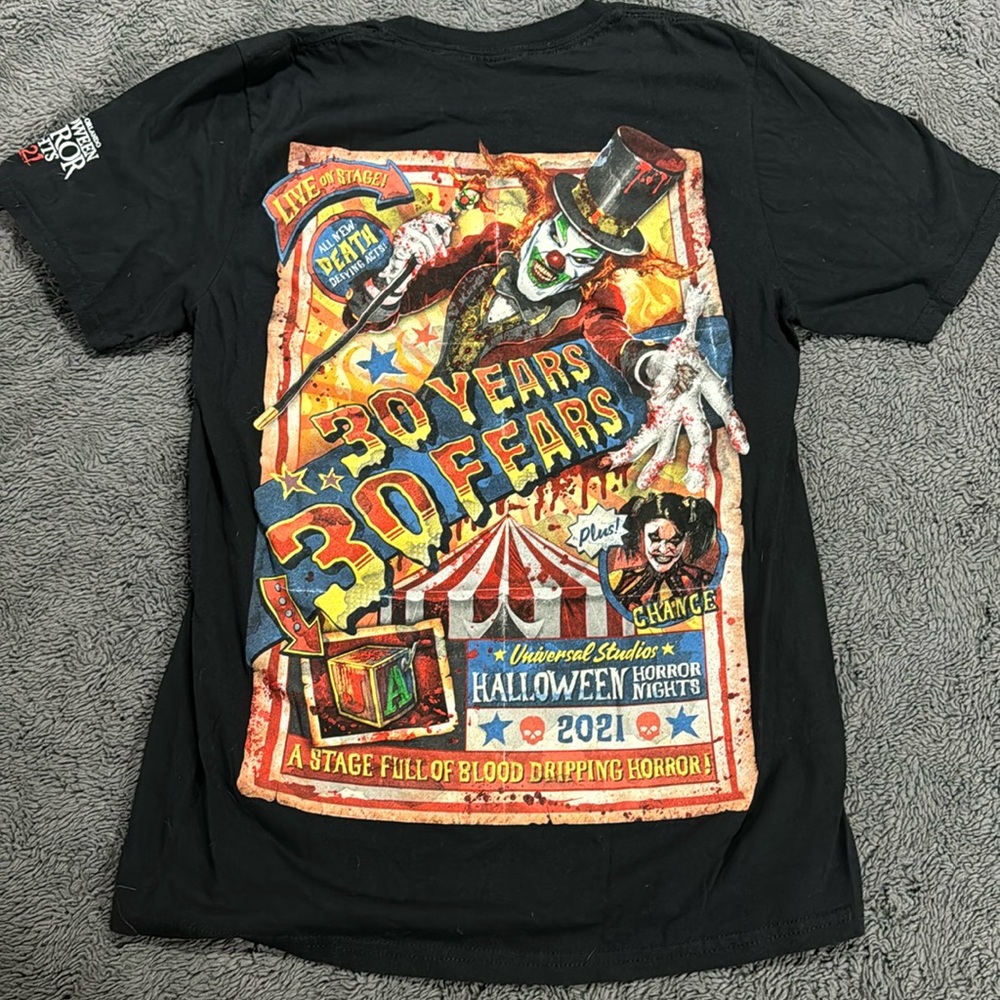 Halloween Horror Nights 2021 30 year anniversary Tshirt